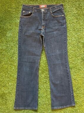 Santana Dark Wash Straight Leg Jeans Size 32